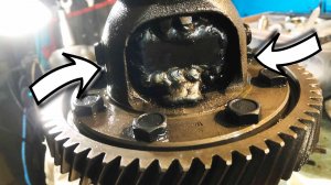 Заварил дифференциал на кпп приора и заменил механизм переключения передач