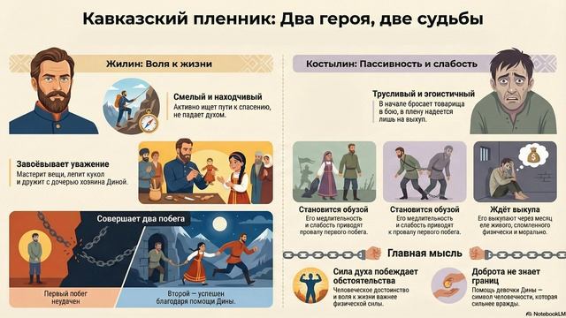 Кавказский пленник краткое содержание, пересказ - анализ