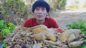 MUKBANG Рис, лапша с отварной курицей и свежими овощами! МУКБАНГ АСМР