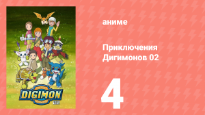 Приключения Дигимонов 02 4 серия (аниме-сериал, 2000)