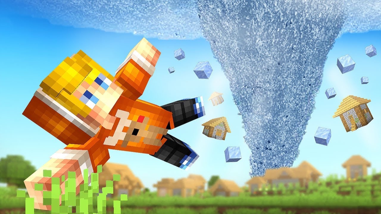 Майнкрафт, но СНЕЖНЫЙ ШТОРМ тебя ПОГЛОЩАЕТ смотреть онлайн