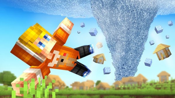 Майнкрафт, но СНЕЖНЫЙ ШТОРМ тебя ПОГЛОЩАЕТ