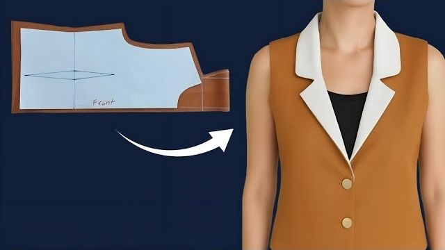 Простой способ сшить воротник с вырезами.  Идеально подходит для начинающих!