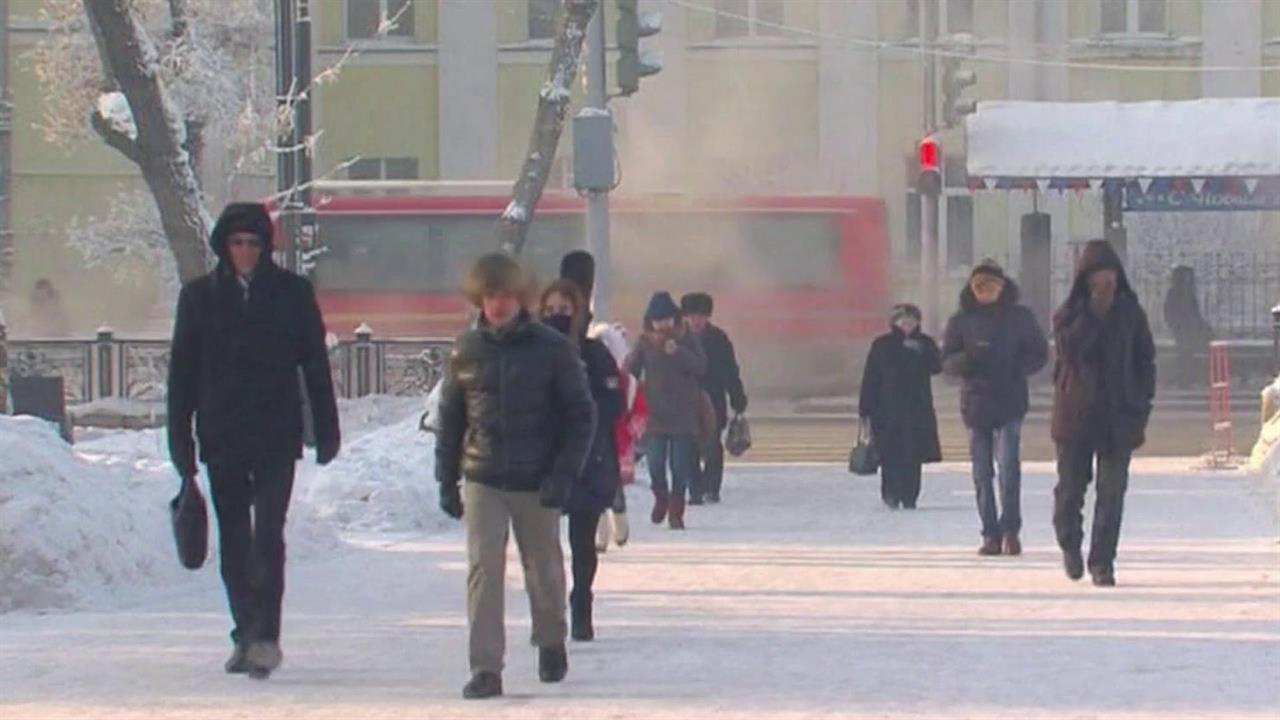 Аномальные морозы охватили целый ряд российских регионов. смотреть онлайн