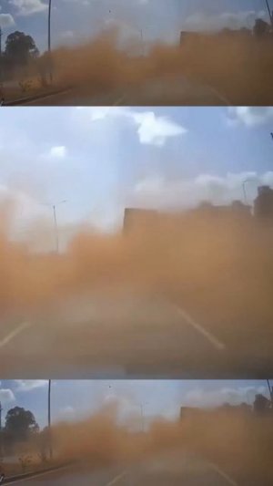 Опасный грузовик!