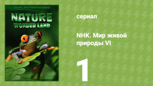 NHK. Мир живой природы VI 1 серия (документальный сериал, 2012)