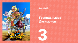 Границы мира Дигимонов 3 серия (аниме-сериал, 2002)