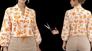 Построение и пошив блузки