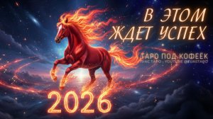 🔑В чём вас ждёт успех в 2026 году? Карты Таро покажут главный вектор