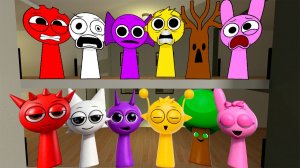 Спрунки 4К Хотят Вернуть Своих друзей в Отеле из Спрунки Без части