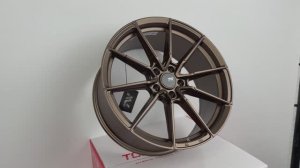 Topwheels GT02 19 8.5J вес 9,3kg Satin Bronze