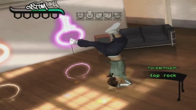 B-GIRL Custom Custom Forearmspin 12 revolutions from a standstill from BBOYTHEGAME