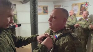 Награждение военнослужащих