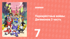 Перекрёстные войны Дигимонов 3 часть 7 серия (аниме-сериал, 2011)
