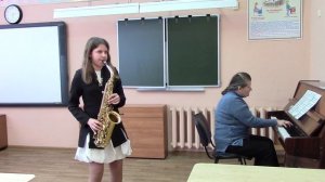 Ж. Пол "Эстилианский каприс", А. Крепен "Белые ночи". Аладышева Алёна 12 лет, конц Петрова Т. А.