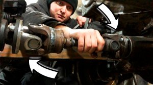 Кардан на самодельный мини погрузчик