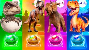 Coffin Dance Динозавры 305 уровень - Мультики про Динозавров | МУЛЬТФИЛЬМЫ ДИНОЗАВРЫ в Tiles Hop