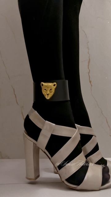 Анклеты из  кожи Wild Cat, ручная работа с любовью и страстью, доставка Www.UNDRESSASART.com