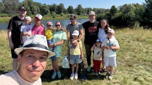 Семейный поход с палатками июль 2025