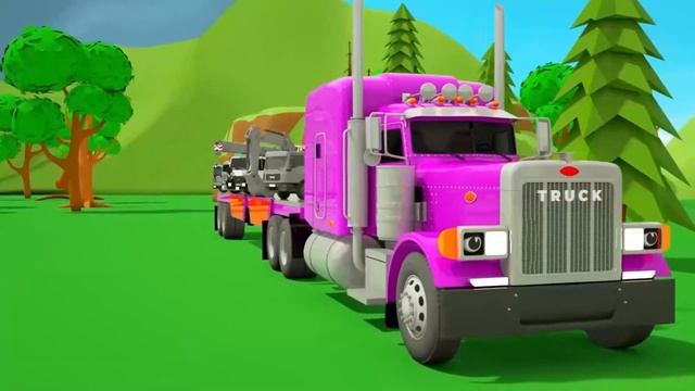 Учим цифры и цвета - часть 14