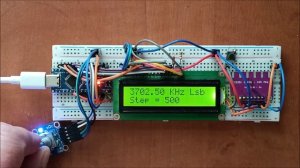 Синтезатор частот для коротковолнового SSB приёмопередатчика.