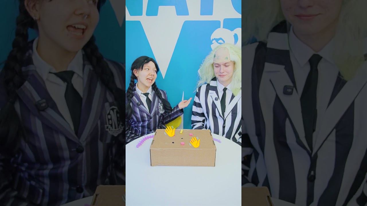 Уэнсдей Аддамс против Битлджуса - челлендж! #уэнздей #Битлджус #челлендж смотреть онлайн