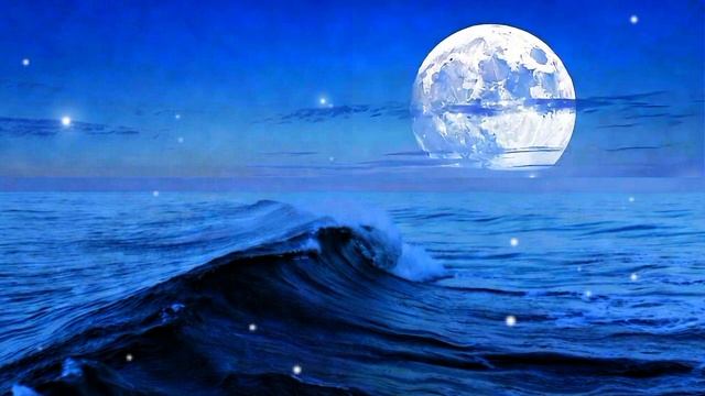 Музыка для глубокого сна ♪ Музыка От Бессонницы на Фоне Ночного  Океана.Тишина и спокойствие для сна