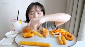 🔥🍲 Мукбанг и Mukbang : КОРЕЙСКИЙ МАКДАК ДЛЯ ГУРМАНА! 🍔 Чем удивляет Lotteria в этом сезоне?  ASMR