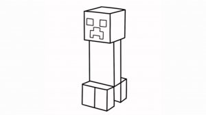 Как нарисовать КРИПЕРА из МАЙНКРАФТ | How to draw a Creeper from Minecraft 🎮