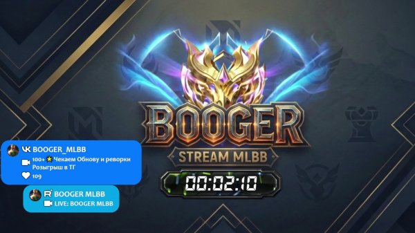 LIVE: BOOGER MLBB