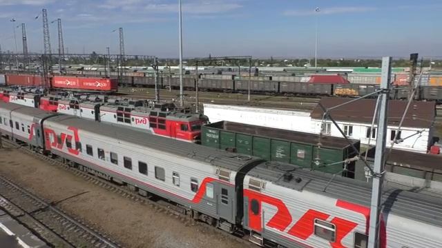 Путишествие на поезде 542 Москва - Адлер смотреть онлайн