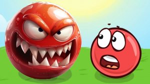 Новый КРАСНЫЙ ШАР, Красныш спасает деревню красных шариков