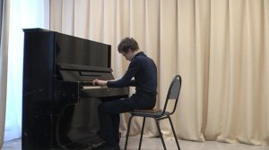 И.С.Бах. Инвенция B-dur, Беренс. Этюд №10 ор.88. Мефодин Ян. 5 класс