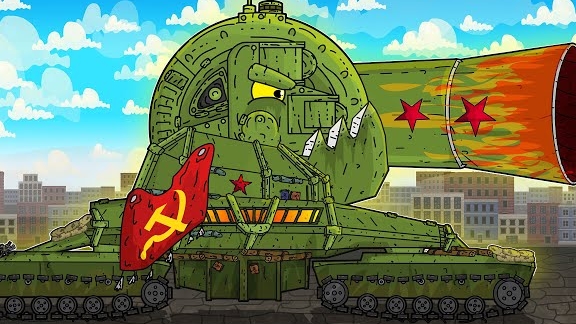 🍿 Стальной БЛЫЖНИК - Сверх Тяжелый ТАНК МОНСТР СССР - Мультики про танки смотреть онлайн