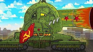 🍿 Стальной БЛЫЖНИК - Сверх Тяжелый ТАНК МОНСТР СССР - Мультики про танки