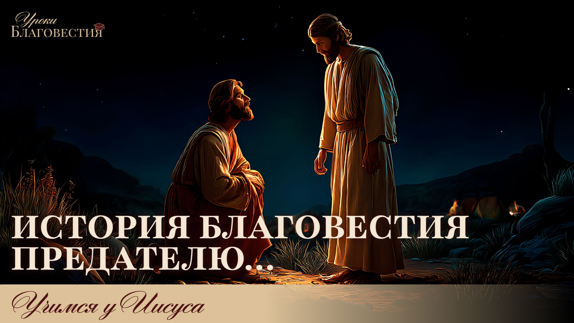 "Уроки благовестия" Урок №4 "История благовестия предателю"