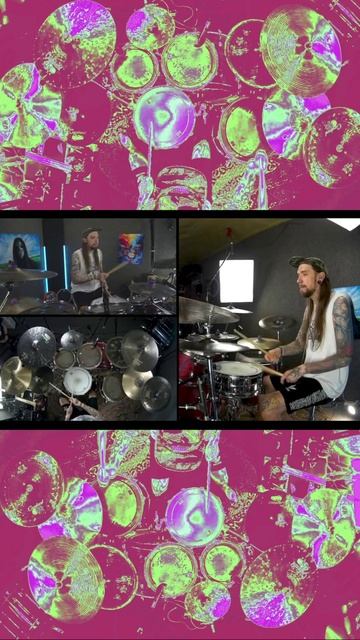 Играю песню группы Darko Us впервые на барабанном стриме по заказу🥁🔥