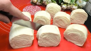 🔥 Разрезал тесто — и вот что получилось. 🤯 1000 слоёв? Смотри до конца!