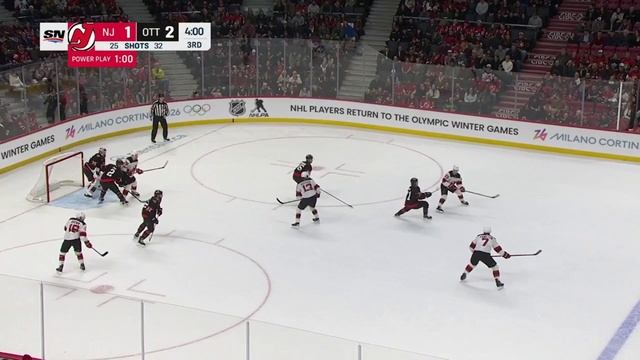 Оттава - Нью Джерси. НХЛ смотреть онлайн