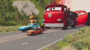 Мультики: Молниеносный заезд — машины с крутыми колёсами против паровозика Томаса! 🏁