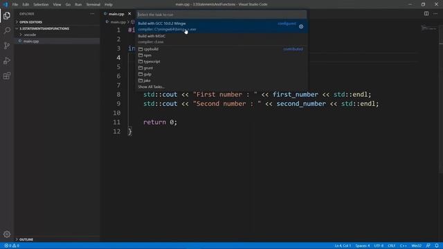 - C++ Programming Course - Beginner to Advanced - 02 - Chapter 2 Diving in смотреть онлайн