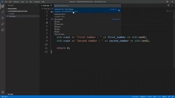 - C++ Programming Course - Beginner to Advanced - 02 - Chapter 2 Diving in
