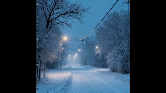 Красиво белые снежинки. Первый вариант