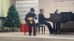 Выступление на концерте "Вечер музыки для балалайки"