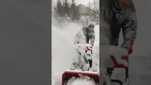 Очень много снега): 5 часов без перерыва..