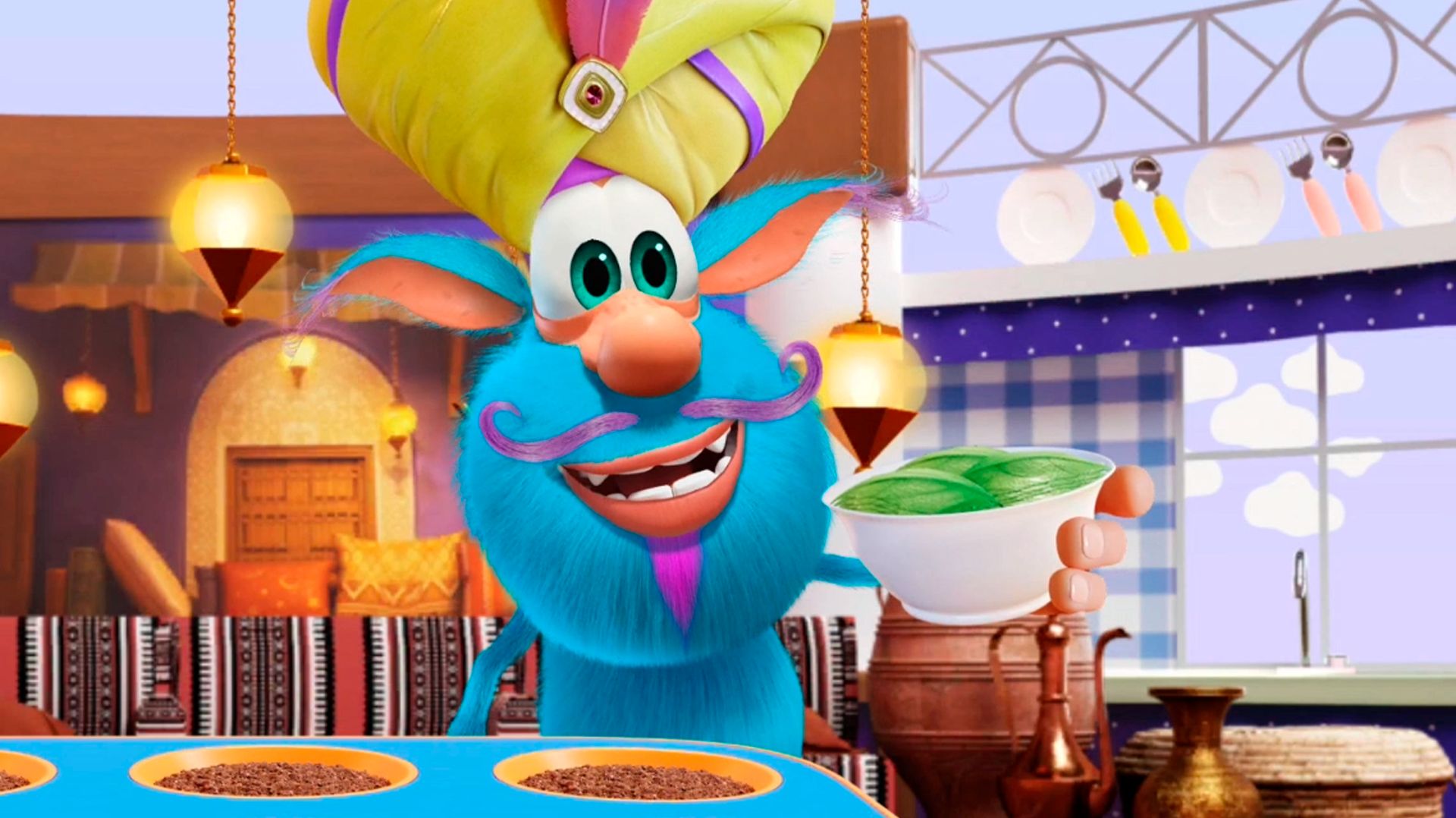 Буба повар готовим с Бубой. Прохождение. Буба повар. Игры для детей.