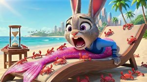 Неожиданное приключение русалки Джуди под водой. Зверополис