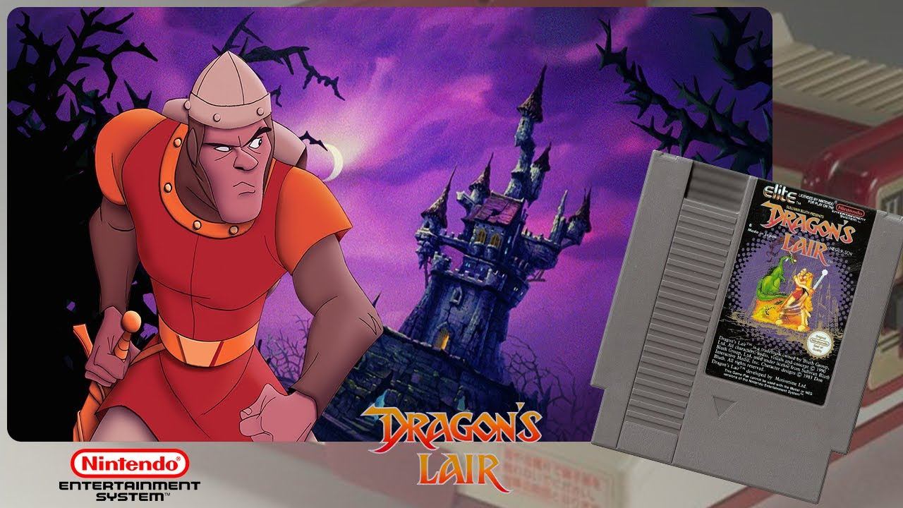 [1] Dragon's Lair (NES) 1990 | СТРИМ