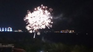 Отель La Costa (Sanya La Costa Seaside Resort 5*). пляж Санья-бэй. Хайнань. ч.5 (ночные виды)