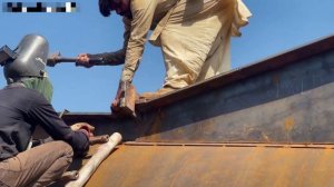 Изготовление бочки цементовоза. Пакистан. Когда кончились палки